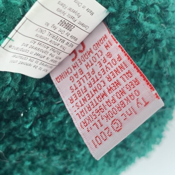 TY Beanie Buddy w/Baby Christmas 2001 Holiday Teddy Bear Plush Stuffed Animal - Picture 9 of 12